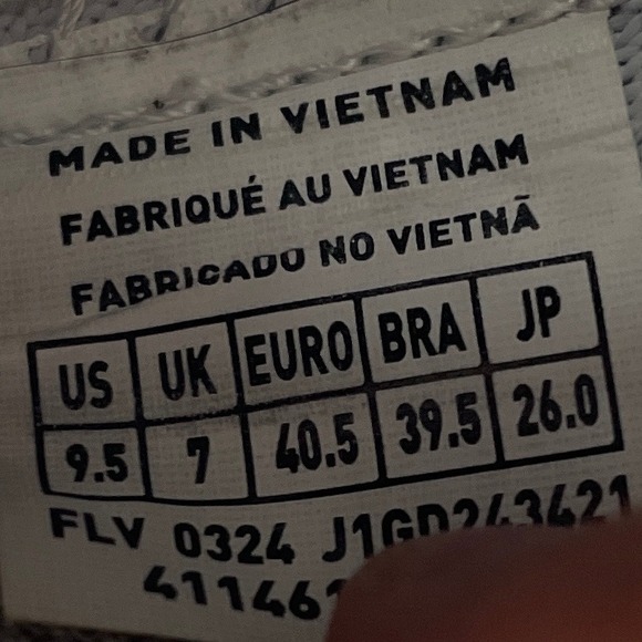 Mizuno Neo Vista Women's Size 9.5 Plein Air River Blue Running Athletic Sneakers - Picture 8 of 8